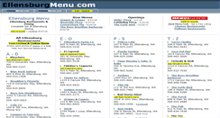Desktop Screenshot of ellensburgmenu.com
